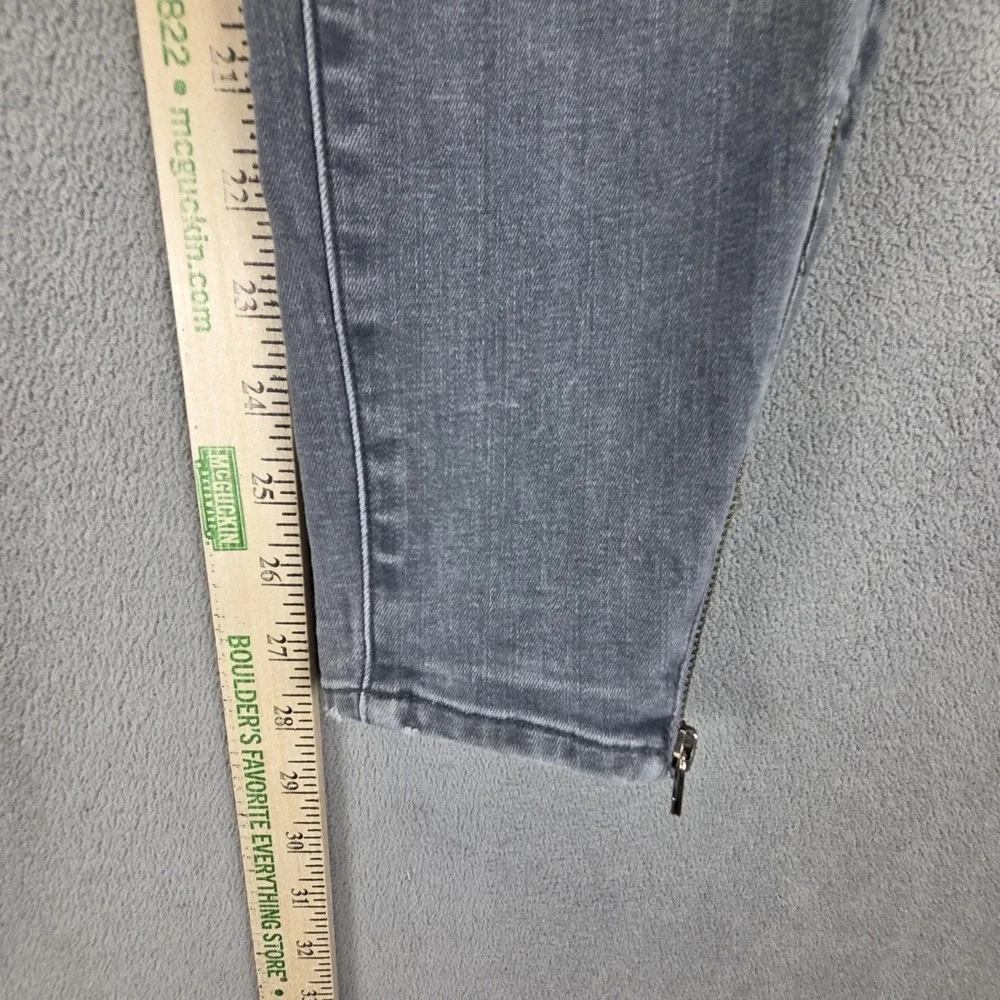 G-Star Raw Lynn Jeans Womens Gray Mid Rise Skinny Ankle Zip‎ Fits 29x28